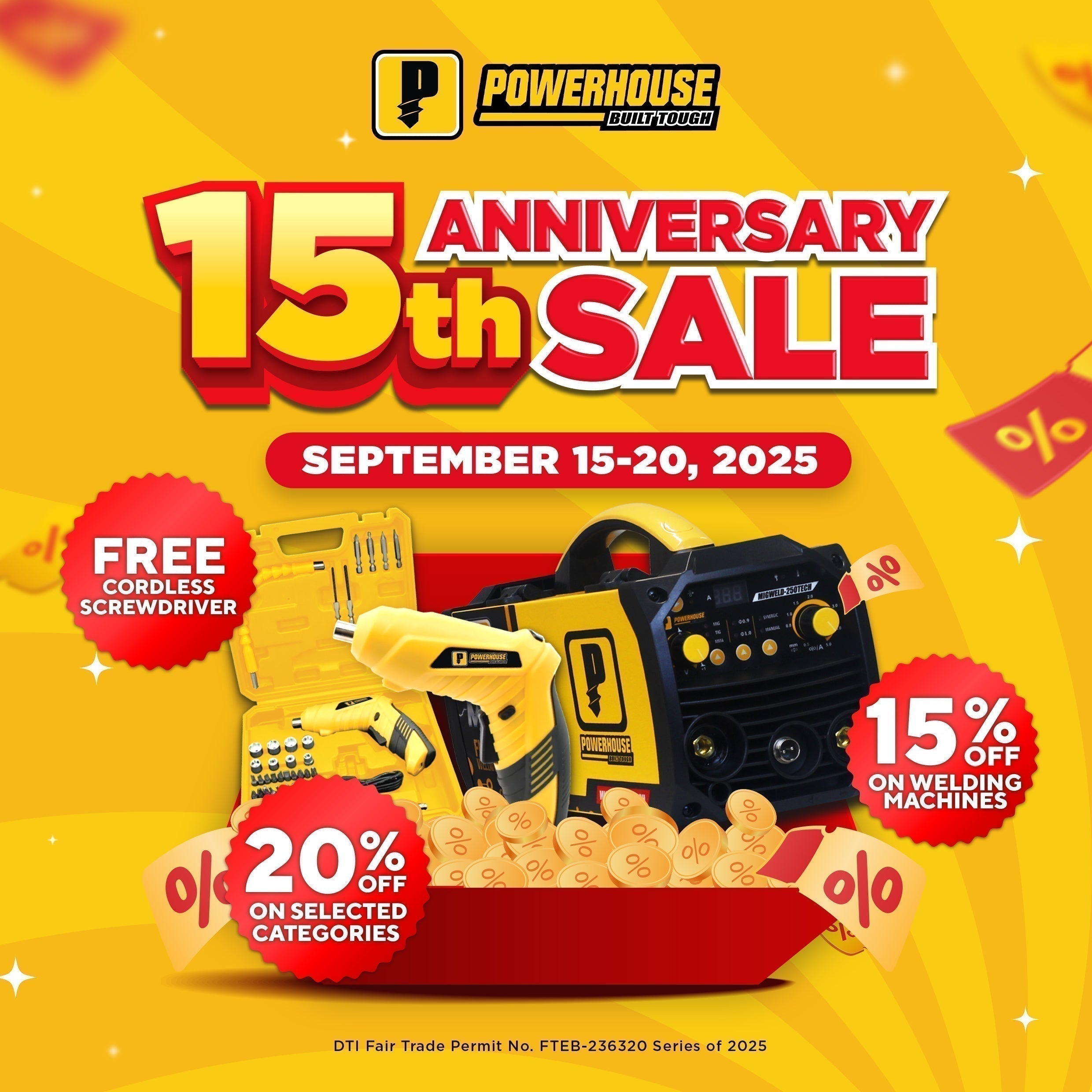 Powerhouse Turns 15: Special Anniversary Sale & Deals – Powerhouse Tools