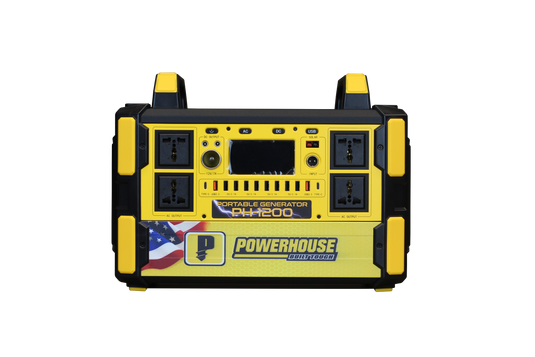 PowerHouse Portable Electric Generator 1,200W (LIFEP04) 1,048Wh; 327,600mAh/ 327.6Ah