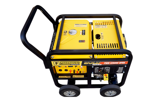 Bold Series Diesel Open Type Body Generator w/ Battery For Electric Start
