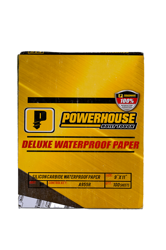 Abrasives - Sandpaper No. 80