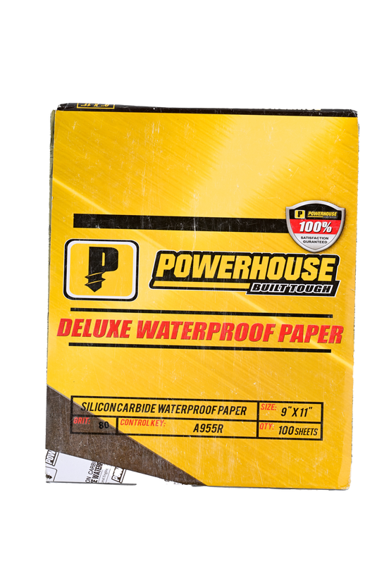 Abrasives - Sandpaper No. 80