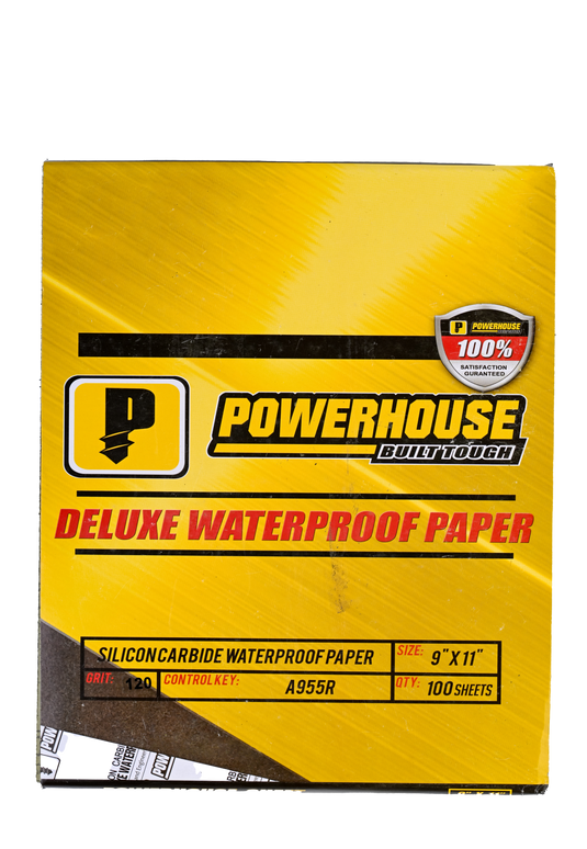 Abrasives - Sandpaper Paper No. 120