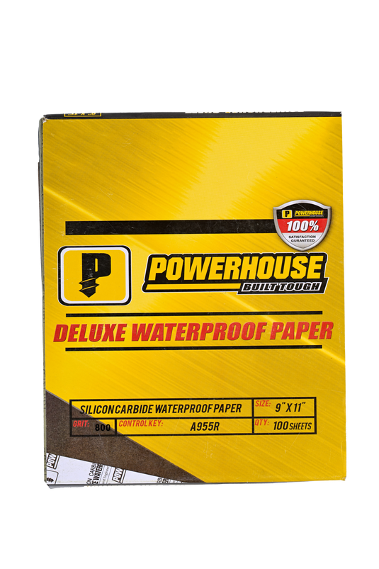 Abrasives - Sandpaper No. 800