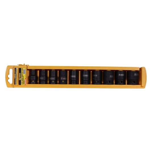 10 PCS 1/2 Drive Impact Socket Set