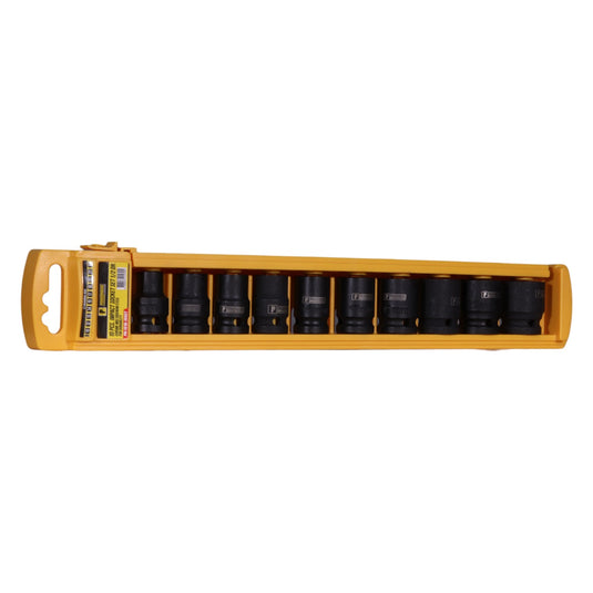 10 PCS 1/2 Drive Impact Socket Set