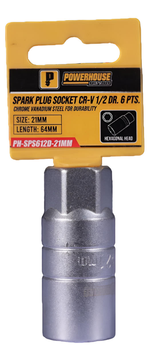 Spark Plug Socket Nut CRV 6 Points 1/2 Drive