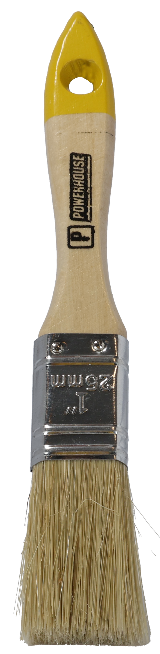 Classic White Bristle Paint Brush Wooden Handle