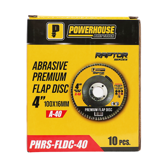 Raptor Series Abrasive Premium Flap Disc (PHRS-FLDC-40)