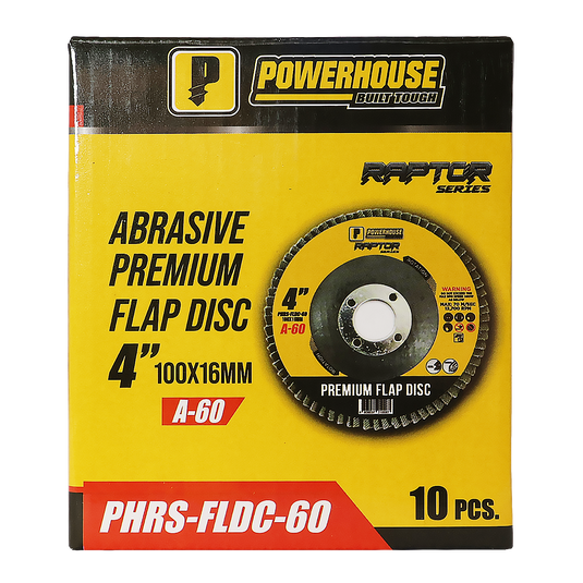 Raptor Series Abrasive Premium Flap Disc (PHRS-FLDC-60)