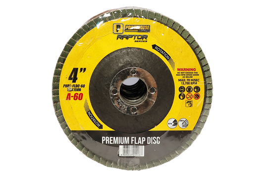 Raptor Series Abrasive Premium Flap Disc (PHRS-FLDC-60)