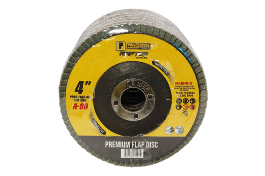 Raptor Series Abrasive Premium Flap Disc (PHRS-FLDC-80)