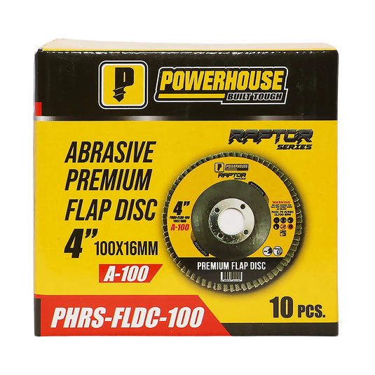 Raptor Series Abrasive Premium Flap Disc (PHRS-FLDC-120)