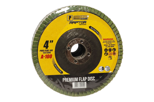 Raptor Series Abrasive Premium Flap Disc (PHRS-FLDC-120)