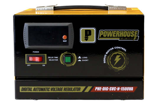 Digital Automatic Voltage Regulator 1500VA (Servo Motor Control)