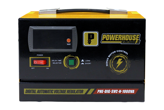 Digital Automatic Voltage Regulator 1000VA (Servo Motor Control)