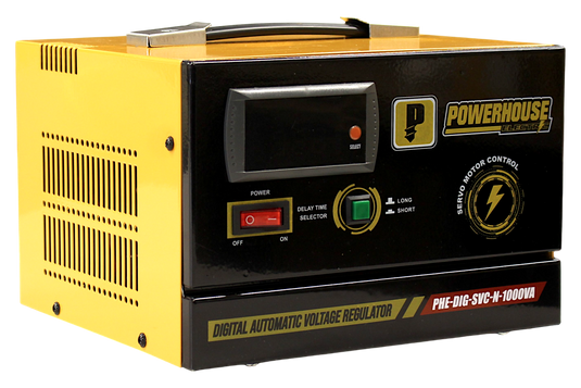 Digital Automatic Voltage Regulator 1000VA (Servo Motor Control)