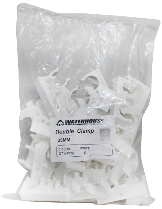 PPR Double Clamp 20mm (1/2