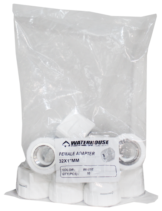 PPR Female Adapter 20mm x 1/2