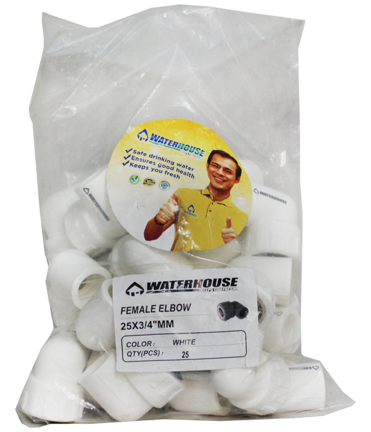 PPR Female Elbow 20mm x 1/2