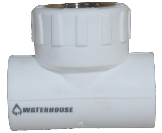 PPR Female Tee 20mm x 1/2