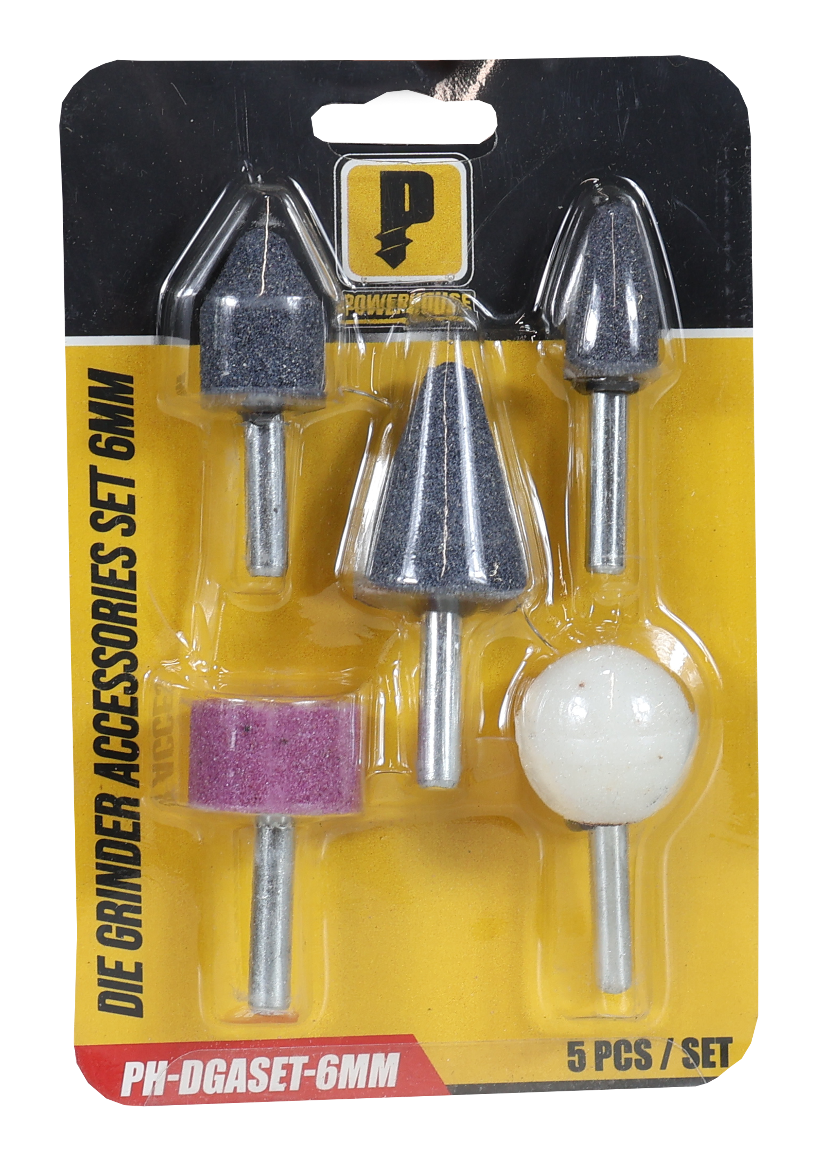 Die Grinder Bit Set 6Pcs (PH-DGASET-6MM) – Powerhouse Tools