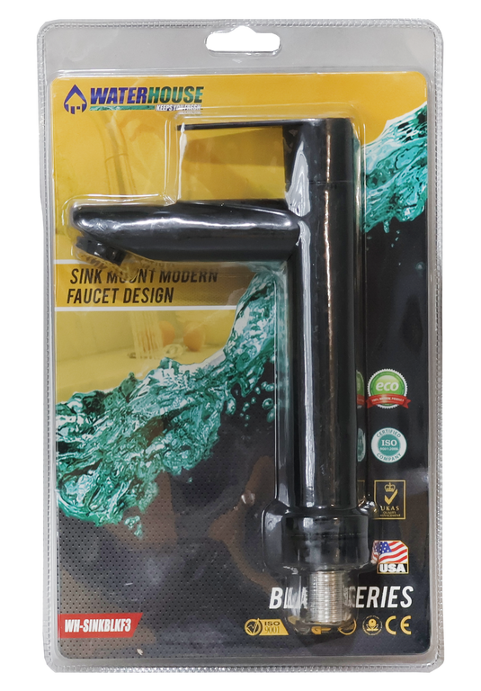 Gooseneck Faucet Design F2 - Matte Black