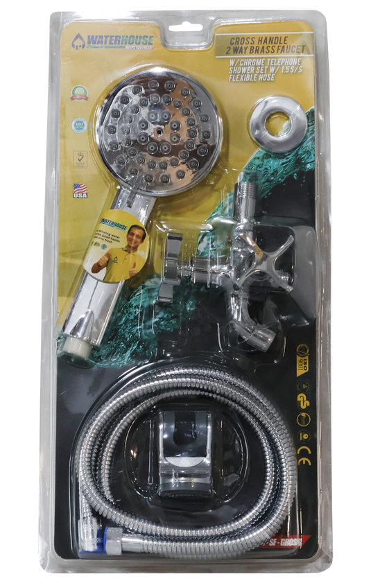 Telephone Shower Set w/ Faucet