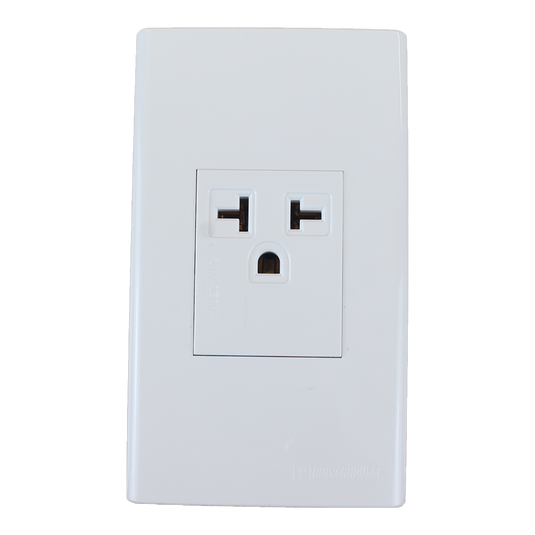 Outlet with Ground Set