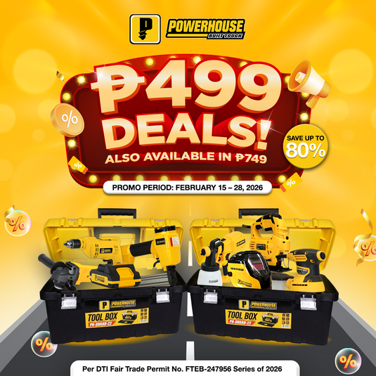 Powerhouse Tools Launches ₱499 Deals Promo for Big Tool Savings