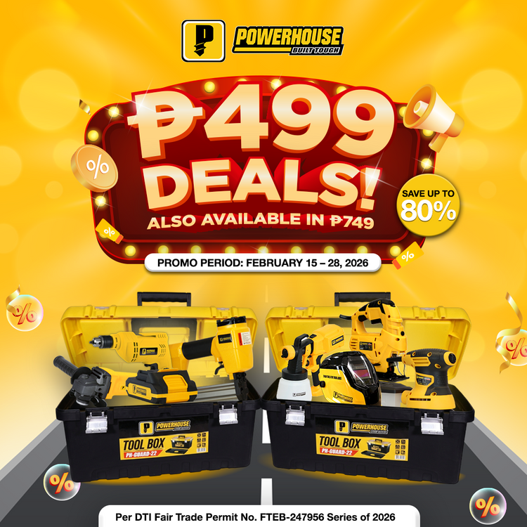 Powerhouse Tools Launches ₱499 Deals Promo for Big Tool Savings