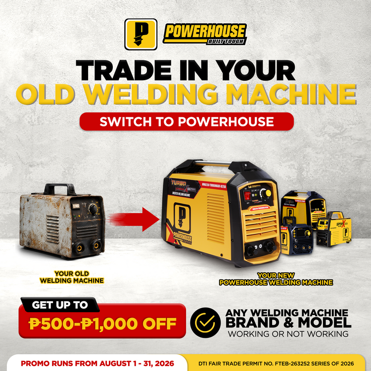 May Lumang Welding Machine Ka Ba? I-Trade In at Mag-Upgrade sa Powerhouse