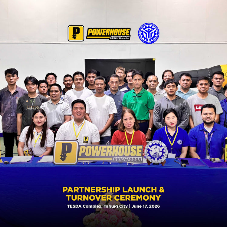 Powerhouse Tools Partners with TESDA to Support Carpentry NC II Training