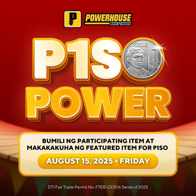 Piso Power: A Powerhouse Tools Nationwide Promo this August 15, 2025