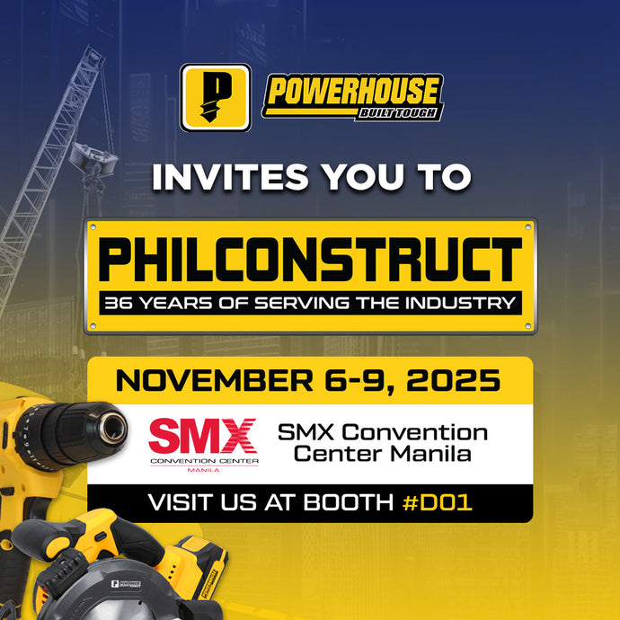 Powerhouse Tools Is Back at Philconstruct Manila 2025!