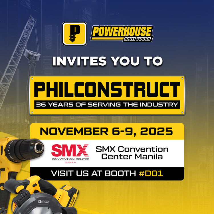 Powerhouse Tools Is Back at Philconstruct Manila 2025!