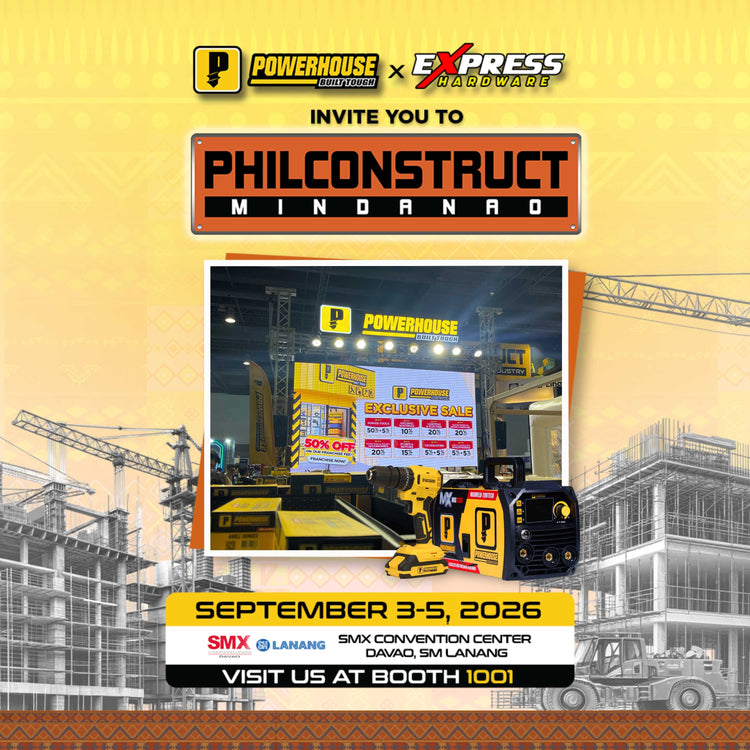 Powerhouse Tools Is Back at PHILCONSTRUCT Mindanao 2026