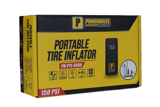 PORTABLE TIRE INFLATOR - PH-PTI-3690