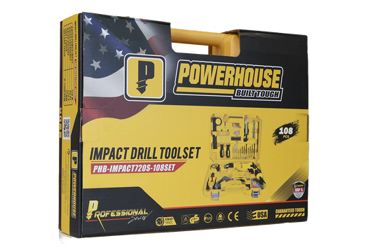 IMPACT DRILL PHB-IMPACT-720S-108SET