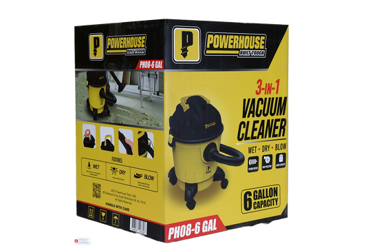 VACUUM CLEANER - PH08-6GALLONS