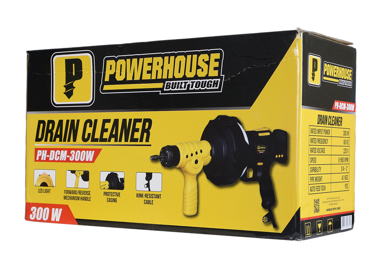 Drain Cleaner 300W – Powerhouse Tools