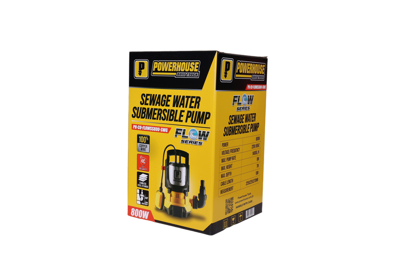 Load image into Gallery viewer, Powerhouse Sewage Water Submersible Pump Stainless Steel Flow Series
