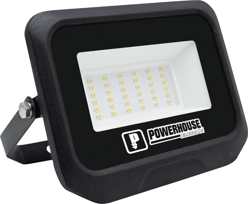 Load image into Gallery viewer, POWERHOUSE ELECTRIC LED DOB FLOODLIGHT DAYLIGHT PHEFDL-DOB-IP66-30W-DL
