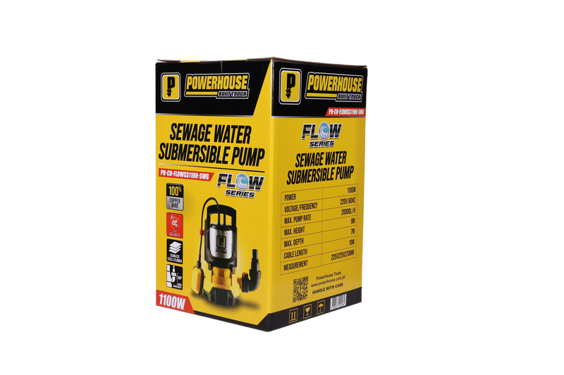 Load image into Gallery viewer, Powerhouse Sewage Water Submersible Pump Stainless Steel Flow Series
