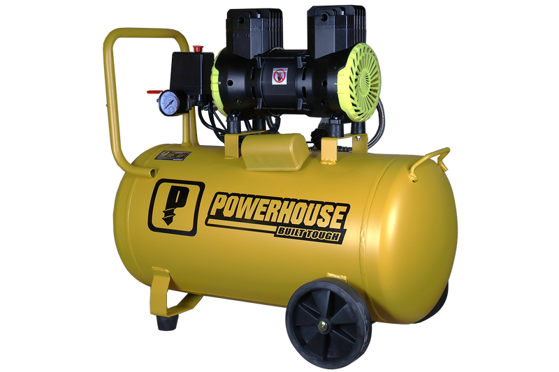 Load image into Gallery viewer, OIL AND NOISE LESS AIR COMPRESSOR - PH-OLESS-50L-2HP
