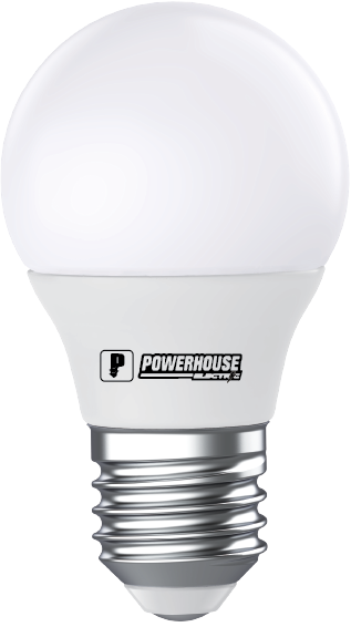 POWERHOUSE ELECTRIC LED CLASSIC BULB DAYLIGHT PHECBE27-3W-WW