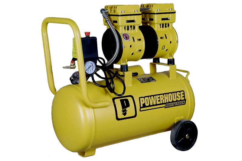 Load image into Gallery viewer, OIL AND NOISE LESS AIR COMPRESSOR - PH-OLESS-30L-1HP
