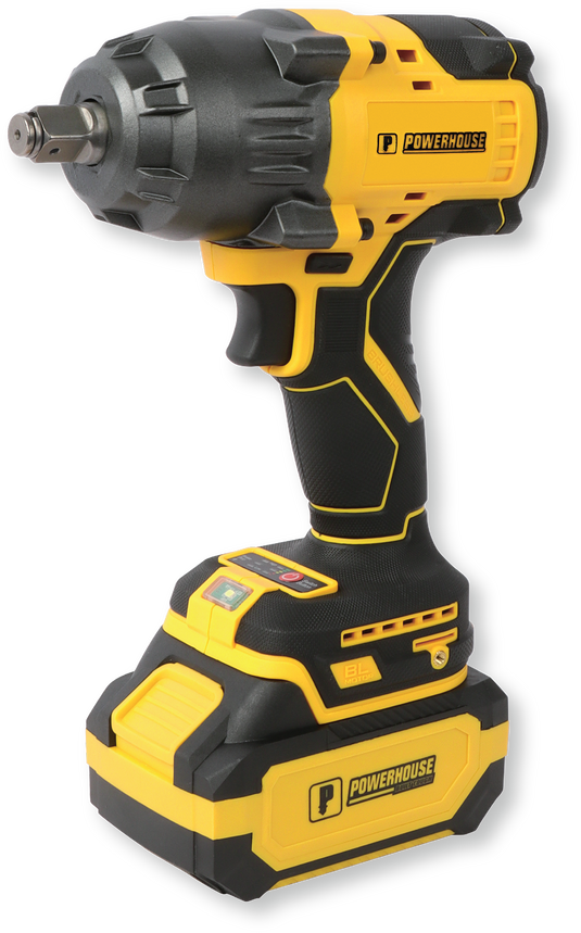 Cordless Impact Wrench Brushless High Torque 850Nm 20V 4.0 Ah Li-Ion