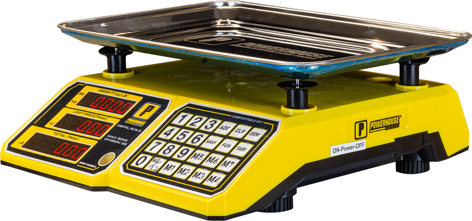 DIGITAL WEIGHING SCALE PH-BDWS-30KG – Powerhouse Tools