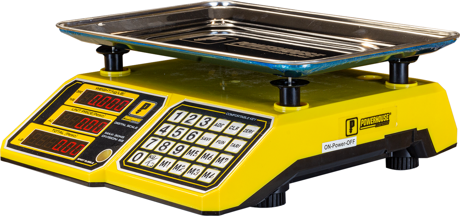 DIGITAL WEIGHING SCALE PH-BDWS-30KG – Powerhouse Tools
