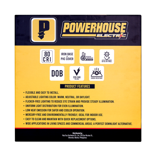 Tri-Color Ceiling Lamp 18W - Square